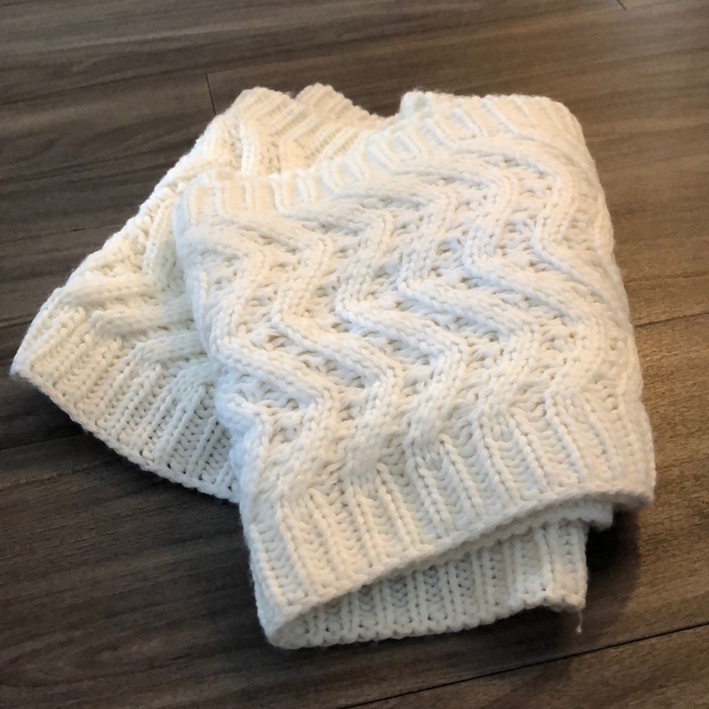 Loft cream infinity scarf
